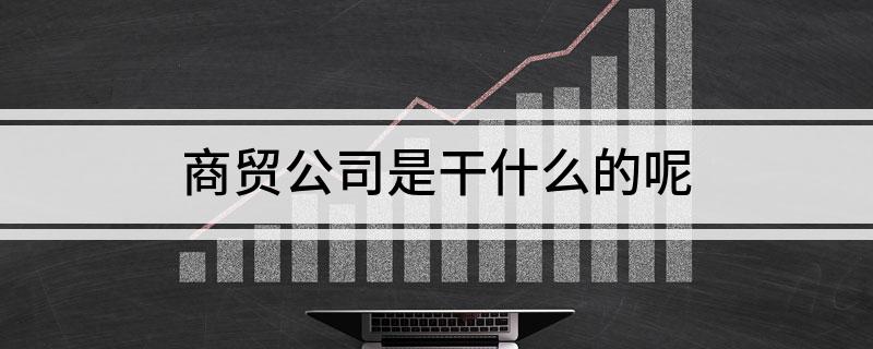 商贸公司是干什么的呢(图1)